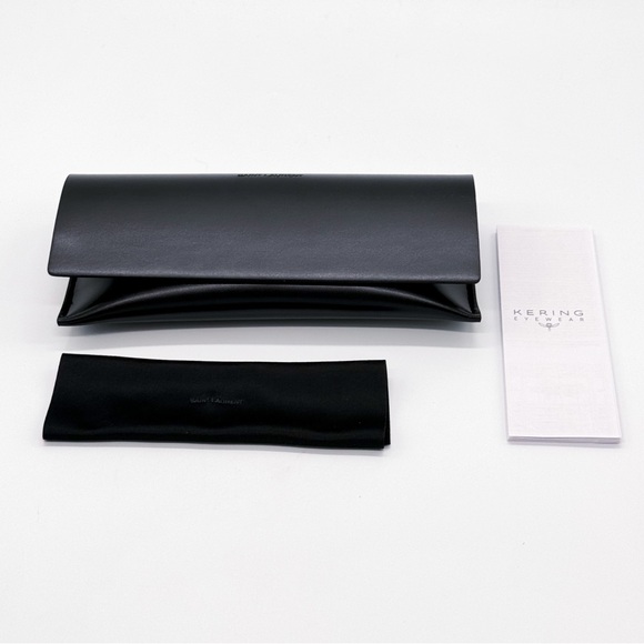 NEW SAINT LAURENT SL572 001 SQUARE UNISEX SUNGLASSES SL 572 001 BLACK EYEWEAR - Picture 11 of 11